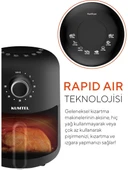 Kumtel 2 Litre Airfryer Yağsız FritözFastFryer Siyah 900W HAF-05 - 3
