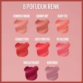 Maybelline New York Super Stay Teddy Tint Ruj 40 Petalcore - 3