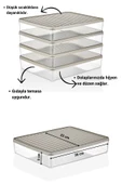 Buzdolabı Ve Mikrodalga Saklama Kabı - Bej Buzdolabı Organizeri 4x2800ml - 2