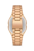 Rose-gold Zamansız Tasarım Dokunmatik Dijital Metal Kordon Retro Erkek Kol Saati - 3