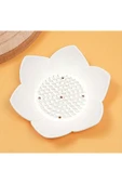 Beyaz Silikon Sabunluk Lotus Silikon Sabunluk - 1