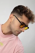 Retro Kare Anahtar Model Erkek Güneş Gözlüğü - 2