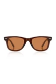 Wayfarer Kahverengi Eğimli Erkek Güneş Gözlüğü - 2