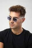 Yuvarlak Model Erkek Güneş Gözlüğü - 1