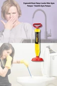 Ergonomik Klozet-Banyo-Lavabo-Gider Açma Pompası- Tıkanıklık Açma Pompası - 1
