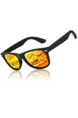 Xed Ayna Lens Siyah Wayfarer Erkek Güneş Gözlüğü - 1