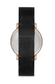 Rose-Gold Dokunmatik Dijital Hasır Kordon Erkek Kol Saati - 3