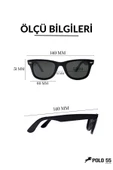 Xed Wayfarer Erkek Güneş Gözlüğü - 3