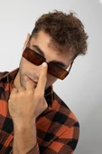 Dikdörtgen Model Erkek Güneş Gözlüğü - 2