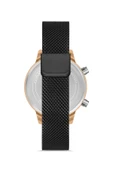 Rose-Gold Dijital Hasır Kordon Erkek Kol Saati - 3