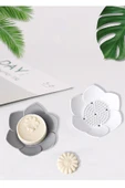 Beyaz Silikon Sabunluk Lotus Silikon Sabunluk - 2
