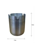 Kısmet KK060 Çelik Kokusuz Küllük 0.60mm 430 Kalite - 4