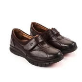 FORELLİ İRİS CIRTLI DERİ KADIN KEMİK ÇIKINTISI AYAKKABISI thumbnail 8