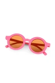 Yuvarlak Model Fuşya Çocuk Güneş Gözlüğü thumbnail 1