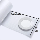 25 Metre Şilte Tabak Arası Bardak Sarma Cam Sarma Şiltesi Taşıma Taşınma Ambalaj Malzemesi 30cm - 6