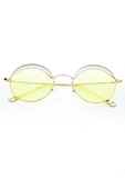 İki Renkli Yuvarlak Model Kadın Güneş Gözlüğü thumbnail 2