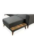 Ak sofa Stil Köşe Koltuk Takımı Gri - 5
