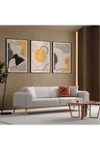 Ak sofa Odessa Koltuk Takımı Bej Renk 3+3+1 - 3