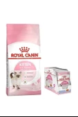 Royal Canin Kitten Yavru Kedi Maması 10 Kg, Royal Canin Kitten Gravy Yaş Mama x 12 Adet - 1