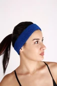 YUKON Mavi Sporcu Saç Bandı Ter Bandı Bandana Headband - 1