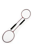 SLİPT Badminton Raket Seti 2 Raket 1 Top - 4