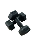 CKSPOR 1 kg X 2 Adet Köşeli Plastik Dambıl Ağırlık Seti CKS137 - 1