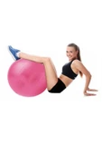 CKSPOR 65 Cm Fitilli Pilates Top Ve Pompa Seti Pilates Yoga Spor Egzersiz Top Jimnastik Fitness kardiyo thumbnail 4