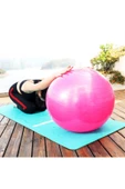 CKSPOR 55 cm Pilates Topu Dayanıklı Yoga Pilates Egzersiz Topu (Pompa Dahil Değildir) - 1