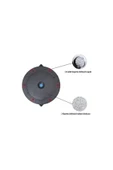 CKSPOR Yarım Denge Topu Pilates Aleti - Direnç Lastikli Bosuball Bosu Topu  CKS-38 - 5