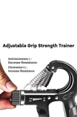 ULTİO SPOR Orijinal Sayaçlı El Yayı 60 kg - 5 kg Ayarlanabilir 1 Adet El Yayı Bilek Kas Güçlendirici - 3