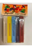 MAJESTİK Poşet Kilidi Torba Klipsi Poşet Mandalı 10'lu Paket 6,5 Cm X 1,5 Cm - 2