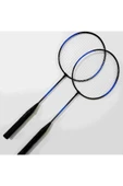 CAN SPORTS Çantalı Bedminton Seti 2 Raket 1 Top Badminton Seti Mavi Renk - 3