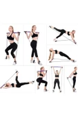 CKSPOR Pilates Barı Egzersiz Çubuğu Squat Çalışma Aleti - 3
