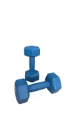 CKSPOR 2'Li Dambıl Seti 1 kg X 2 Adet Plastik Dambıl Ağırlık Seti  Köşeli - 2