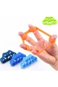 CKSPOR Silikon El Ve Parmak Egzersiz Güçlendirici Sert Direnç Turuncu Parmak Güölendirici CKS-175 thumbnail 2