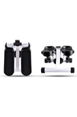NİVAGATORE İpli Fitness Kardiyo Stepper Egzersiz Aleti Total Body Twister Crosstep Step Siyah MAYN - 4