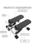 SLİPT CKSpor Mini Stepper Fitness Twister Step Aleti Direnç Lastikli Egzersiz Aleti CKS116 - 2