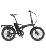 PACIFIC - 20 - Katlanır - 7 Vites - M.Disc - Elektrikli - Siyah-Kırmızı/Füme - 1