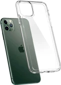 Spigen iPhone 11 Pro Max ile Uyumlu Kılıf Crystal Hybrid Crystal Clear - 3