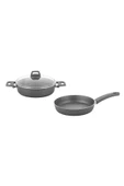 Rubenis Quality Rc 305g 3 Parça Tencere Tava Seti Granitic Serisi - 2