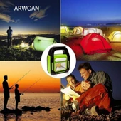 ARWOAN Pilli 3 LED Işıklı Kamp Feneri - 1