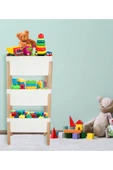 Bienwood 3'lü Çok Amaçlı Dolap ( Kiler Dolabı + Oyuncak Dolabı + Balkon Dolabı Olarak Çok Amaçlı ) - 7