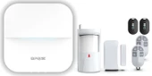 Opax-W20 Beyaz Gprs I Gsm I Wıfı Kablosuz Network Alarm Sistemi (1 Yıl Ahm Ücretsiz) - 1