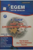 1. Sınıf 2006-2010 Çıkmış Sınav Soruları - 1