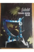 teknik resim blok u  2 cilt A4 - 1