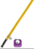 Karlıe Kadife Kedi Tasma Çıng. 30cm Sarı - 1
