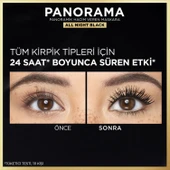 L'Oréal Paris Panorama Hacim Veren Maskara All Night Black - Siyah - 5