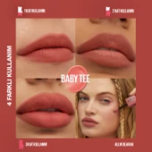 Maybelline New York Super Stay Teddy Tint Uzun Süre Kalıcı Likit Mat Tint 25 Baby Tee - 2