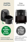 Kumtel Fastfryer 5.5L XL Yağsız Fritöz Airfryer HAF-01 - 6