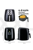 Kumtel Fastfryer XXL 8.5 Litre Yağsız Fritöz Airfryer HAF-03 - 6